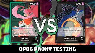 Perona VS Gecko Moria || OP06 Testing