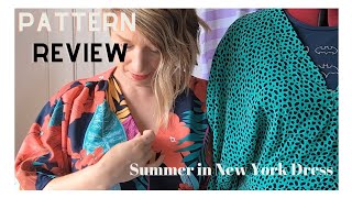 Summer in New York Dress detailed review, tips and jersey version