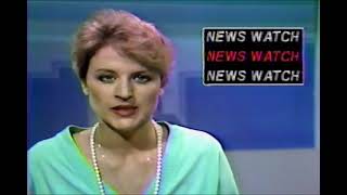 CBC News Watch - Speech from the Throne, Highway 407 [News Clip Tuesday June 4 1985]