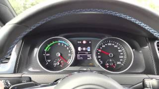 Volkswagen Golf GTE 0-110 km/h