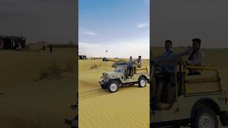 Desert Safari Jaisalmer #desertsafari #samsanddunes #jaisalmer #kasamdesertsafaricamp #shortvideos