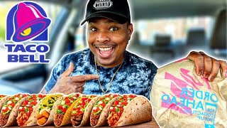 TASTING THE ENTIRE $1 MENU AT TACO BELL | JHARRODTV