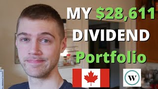 My Wealthsimple Trade Canadian Dividend Growth Stock Portfolio