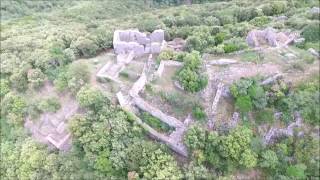 dron'attitude: le chateau de Moucairol et sa chapelle Saint Michel