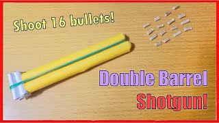 How to Make a Double Barrel Shotgun with Paper