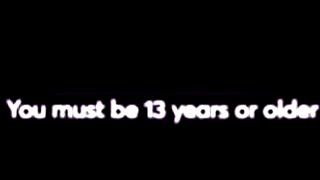 when the website says "You Must be 13 Years Old or older":