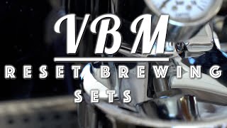 How To: Reset Brewing Sets on VBM Dual Boiler Espresso Machines