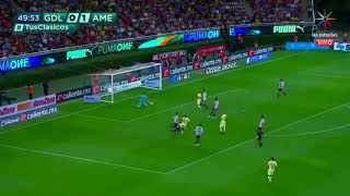 Gol de ibargüen | Chivas 0-2 América | Clausura 2019 Jornada 11