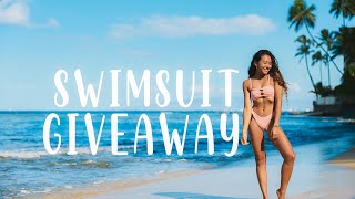 SWIMSUIT GIVEAWAY + organizing and what I eat in a day!