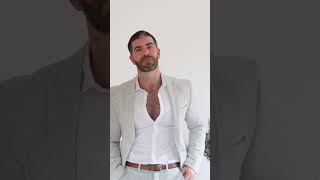 Summer wedding outfit idea for men | Suit styling #fashion #grwm #weddingsuits #suit #mensfashion