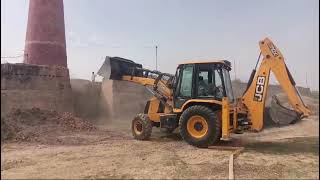 JCB 3DX Plus 4wd machine working at Ent Bhatta