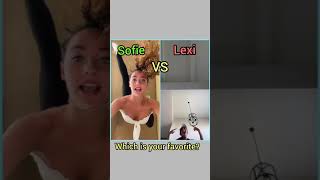 Sofie Dossi V.S Lexi Rivera Tiktok Handstand Challenge