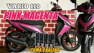 REPAINT FULL BODY VARIO 110 Pink Magenta | Samurai Paint