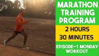 Marathon Training Program of Elite Running Team Khanapur | Episode 1 Monday Workout