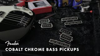 Cobalt Chrome Bass Pickups | Fender