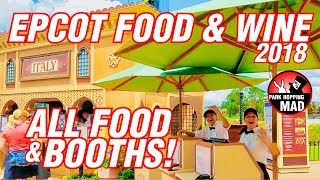 Epcot Food & Wine Festival 2018 | ALL FOOD LOCATIONS & MENU VIEWS!