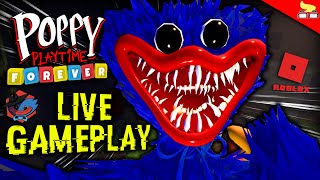 The NEW Poppy Playtime Forever ROBLOX Game! LIVE GAMEPLAY