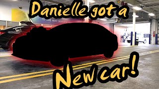 Danielle bought a new car!