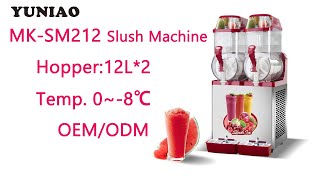 MK-SM212 Slushy Machine Frozen Drink Slush Slushy Making Machine  Smoothie Maker Ice Slush Machine