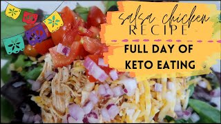 Keto Finds at Target | Salsa Chicken Recipe + [LOW CARB//keto] day of eating