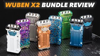 World's Best EDC Flashlight: WUBEN X2 BUNDLE Review!