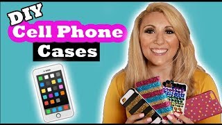 3 Ways to Decorate Your Cellphone Case DIY Tutorial - Episode 23