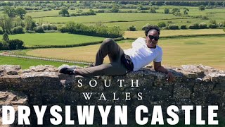 We had Picnic in a Castle with THE Most SPECTACULAR! Views  South Wales (Dryslwyn Castle)