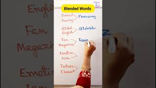 Blended Words. #shorts #viral #education #ytshorts #english