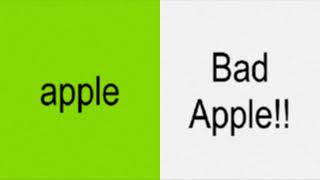 the bad apple!! remix featuring nomico and charli xcx (Bad Apple!! x Apple Mashup)