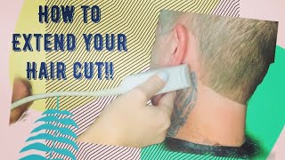 HOW TO MAKE YOUR HAIRCUT LAST LONGER | Step by Step Tutorial Cleaning Up a Men's Hair Cut