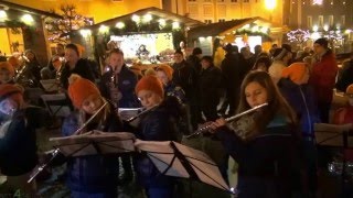 Grafenau/ Bayer. Wald: Jugend-Blaskapelle Schlag spielt traditionelle  Weihnachtslieder