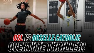 OSL OTE GETS TESTED BY ROSELLE CATHOLIC!! GOES INTO OT! Ian Jackson DROPS 40??!! 🚨