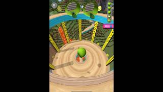 Reverse Level With Apple Ball #shorts #goingballs #androidgames