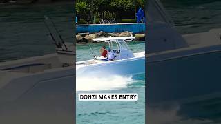 DONZI MAKES ENTRY-Haulover inlet #haulover #yt #donzi #shortvideo #speed #hauloverinlet