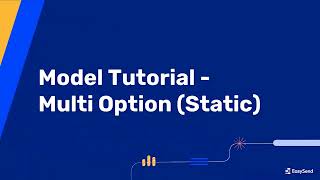 Model Values - Multi-Option (Static)