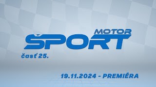 ŠportMotor časť 25. - 19.11.2024