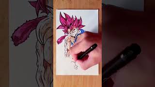 Rate this art 10/? | Son Goku Drawing #drawing #art #artist #trending #shorts #youtubeshorts