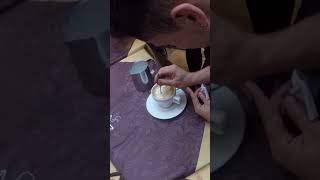 Amazing Coffee Art of an Elephant