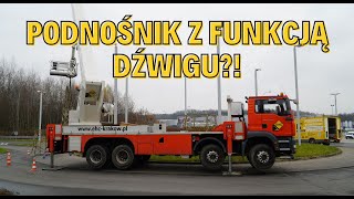 Transport materiałów podnośnikiem koszowym (atestowany hak) | EHC Karol Zagajewski