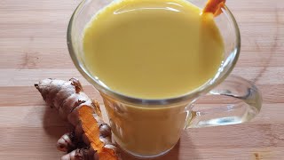 GOLDEN/ TURMERIC MILK...( this drink can save your life)