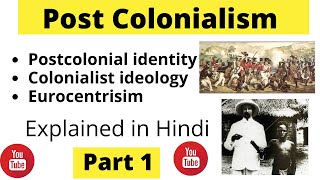 Post Colonial literary theory and criticism in English literature in Hindi I  Tutorial