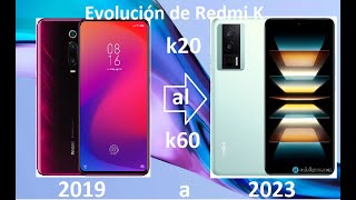 Evolución de Redmi K