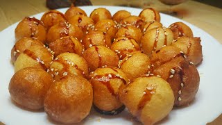 Luqaimat Recipe|| Ramadan favourite Arabic dessert Geemat || Loukoumades Recipe ||