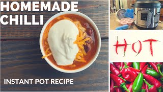 The BEST Instant Pot CHILLI - Award winning Recipe - Perfect for Beginners