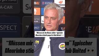 Klassischer Mourinho 😂 #fenerbahçe #manchesterunited #mourinho #shorts