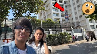 SRK mannat Mumbai 😍finally pahuch gaye✌🏼//Sourav Joshi Volgs//😘 #srk #mumbai #souravjoshivlogs