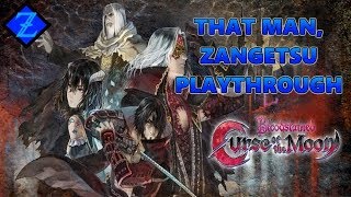 Bloodstained: Curse of the Moon - THAT MAN, ZANGETSU TROPHY (Full Run, Casual, PS4)