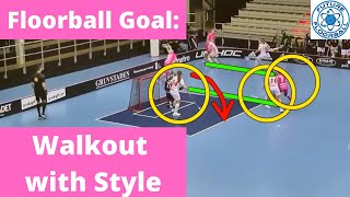 SSL Floorball Goal Analysis: Walkout with Style