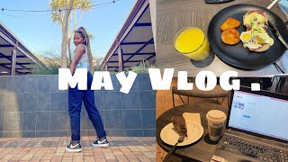 May Vlog: Getting work done at Starbucks, Mother’s Day & getting my nails done.🦋✨