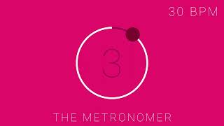 30 BPM Modern Metronome